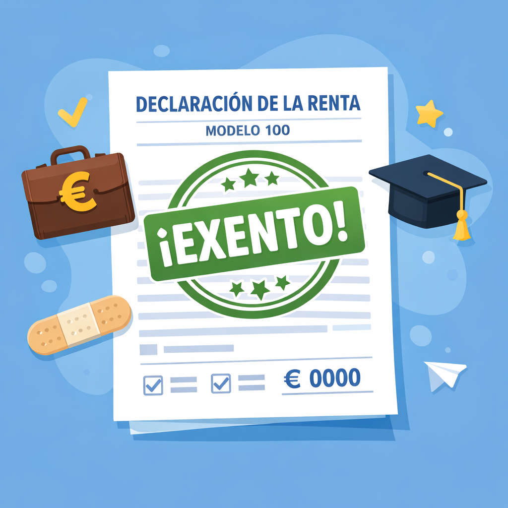 ¿Hacienda te debe dinero? Descubre las rentas que NO tributan en tu IRPF 💸